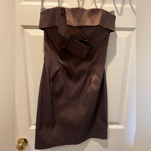 Jessica McClintock cocktail dress and jacket